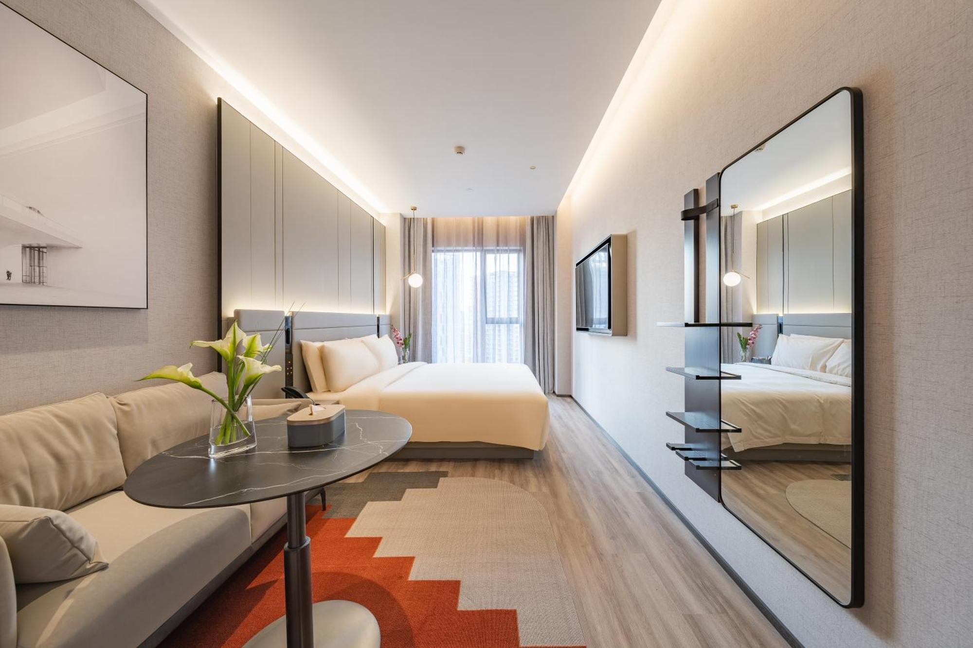 Atour S Hotel Shanghai Lujiazui Expo Center Bagian luar foto